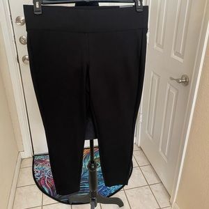 Black women’s leggings.